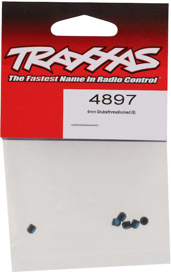 Traxxas 4mm Set Screws W Threadlock 6