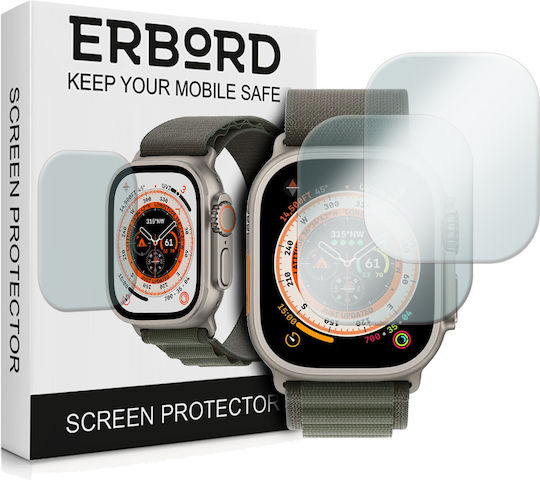 2x Γυαλί Erbord Apple Watch Ultra Ultra 2 49mm Γρήγορη