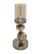 Fylliana Fl2016423 Candle Holder Metal in Bronze Color 13x36x13cm 1pcs