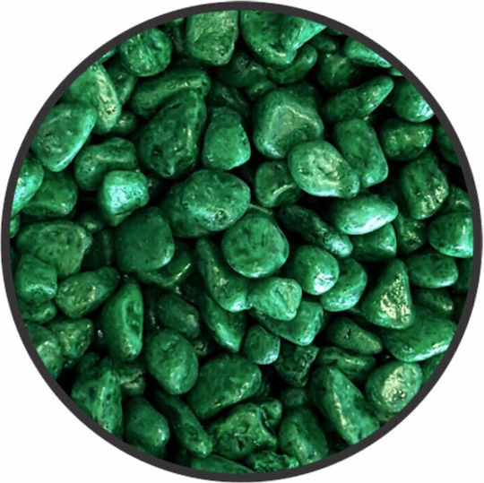 Natural Aquarium Gravel Dark Green 4-6 Mm 1 Kg