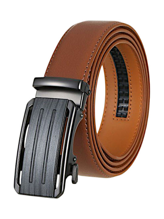 Herren Gürtel Leder Braun