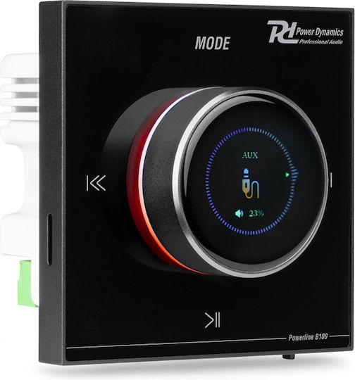 Power Dynamics B100b Built-In Amplifier Touch 4 X 25w Bluetooth Aux Usb Sd Mp3 952.469