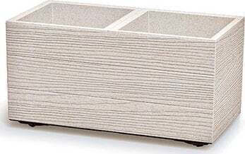 Prosperplast Case Eco Übertopf Weiß