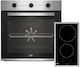 Beko Cuptor Deasupra Blatului 66lt cu Plite Cer...