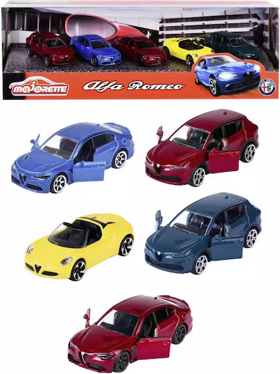 Majorette Set Mașinuțe SET MAȘINI METALICE 5 MAȘINI ALFA ROMEO