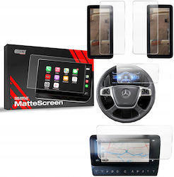 Grizzglass Cardisplay Matte Film Protection Mercedes Actros L 2021-2024 4in1