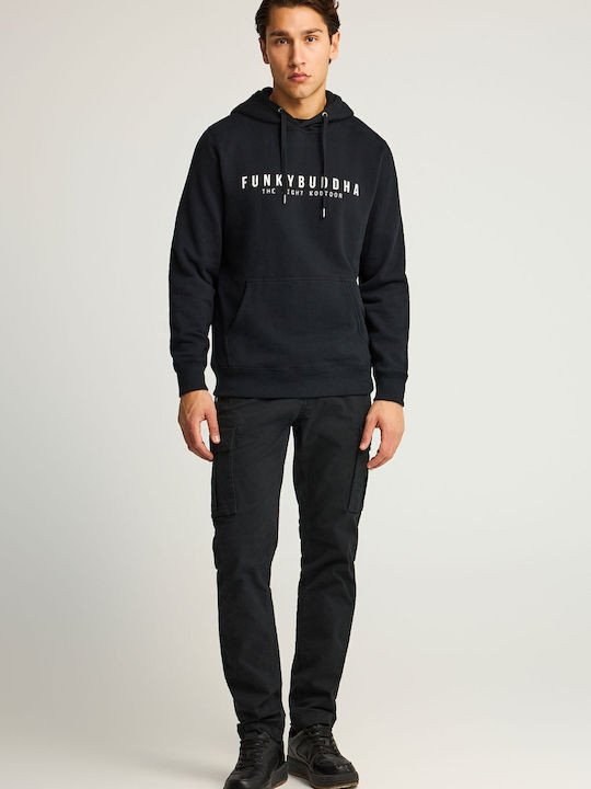 Sweatshirt with Hood Black