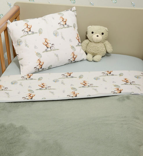 Baby Oliver Κουβέρτα Κούνιας Minky 100x150εκ.