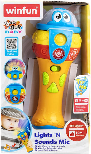 Winfun Музикален инструмент с музика, светлина и звуци за 12++ месеца