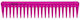 Janeke Kamm Haare Fuchsie