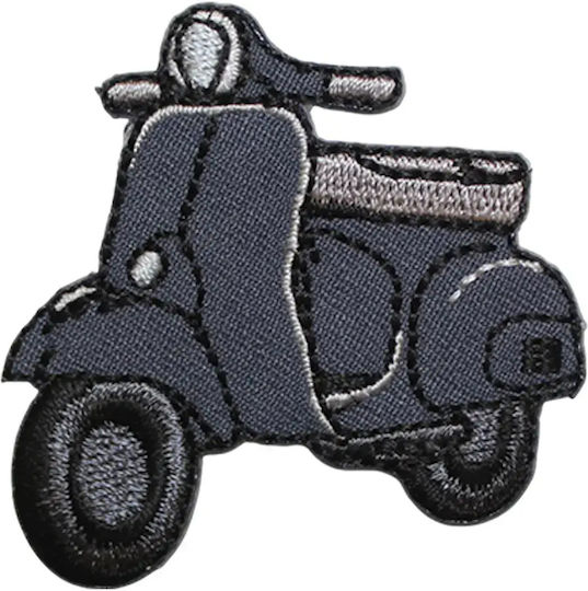 Thermische Klebstoffe Stick Vespas Dunkelgrau Größe 5cm x 5cm Stück