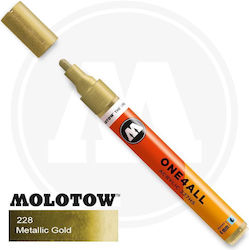 Molotow One4all Acrylic Marker Metallic Gold