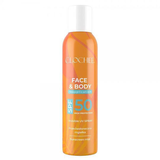Clochee Αντηλιακό Mist Προσώπου & Σώματος SPF50 150ml