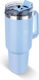 Lamart Glass Thermos Stainless Steel / Plastic 900ml Blue