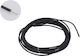 Boston Pbw 50 Wht Usa 1 Foot Waxed Cotton Push Back Wire Μαύρο
