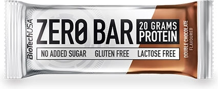 Biotech Usa Zero Bar 50g Ciocolată Caramel 50g