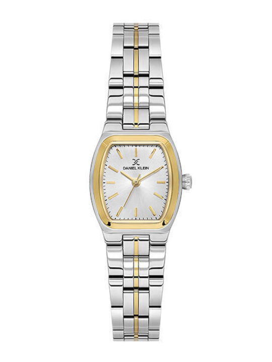 Daniel Klein Women's Watch with Silver Metal Br...