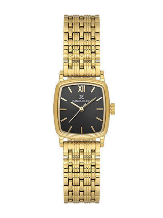 Daniel Klein Women's Watch with Gold Metal Brac...