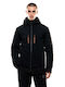 Winter Jacket Puffer Waterproof Black