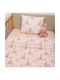 Baby Oliver Baby Sheets Set Crib Cotton Fitted Multicolored 110x170cm