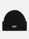 Berry Beanie Unisex Σκούφος Πλεκτός σε Μαύρο χρώμα