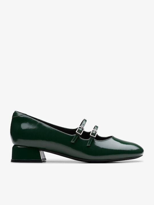 Clarks Green Heels Daiss30 Shine