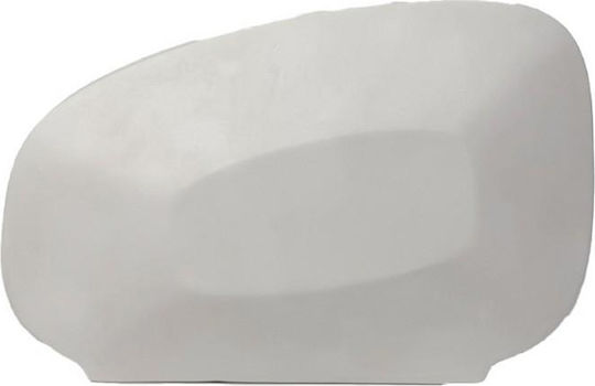 Espiel Διακοσμητικό Βάζο Κεραμικό Λευκό 22x11.5xΥ34cm