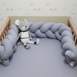 Baby Oliver Πάντα Πλεξούδα Εσωτερική Μπλε 20x200cm