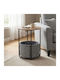 Round Side Table Fredami Wooden Sonoma L40xW40xH50cm