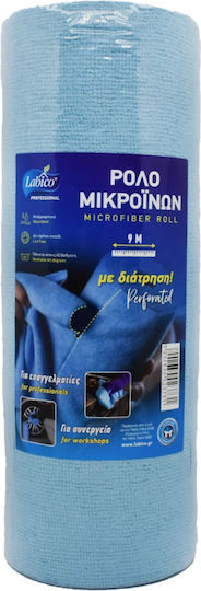 Roll Microfiber Cloth Perforated 9m Blue