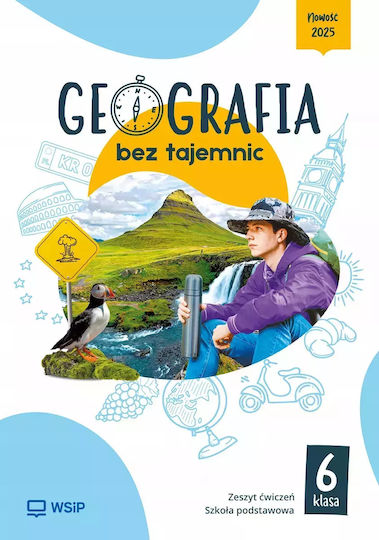 Geografia Bez Tajemnic Kl.6 Zeszyt Ćwiczeń 2025 Wsip