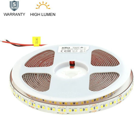 Vito LED Strip 24V Natural White Light 5m Type SMD2835 with Power Supply