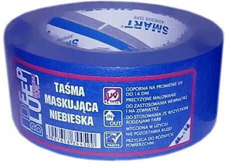 Blau Tiefe Papiertape Blau 100 Grad 48mm X 50m