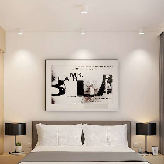 Atman LED Θερμό Λευκό Σποτ σε Λευκό Χρώμα Atman LED Θερμό Λευκό Σποτ σε Λευκό Χρώμα