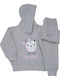 Kids Sweatpants Set Gray