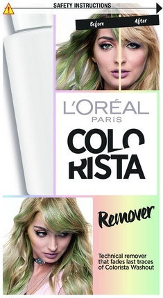 L'Oreal Paris Colorista Remover Effect Sampon de Păstrare a Culorii pentru Păr Vopsit 60ml