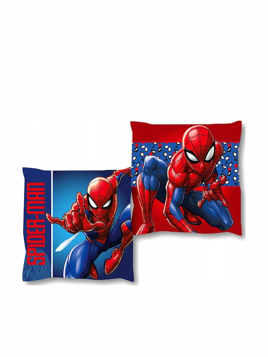 Spiderman Παιδικό Διακοσμητικό Μαξιλάρι 38x38εκ.