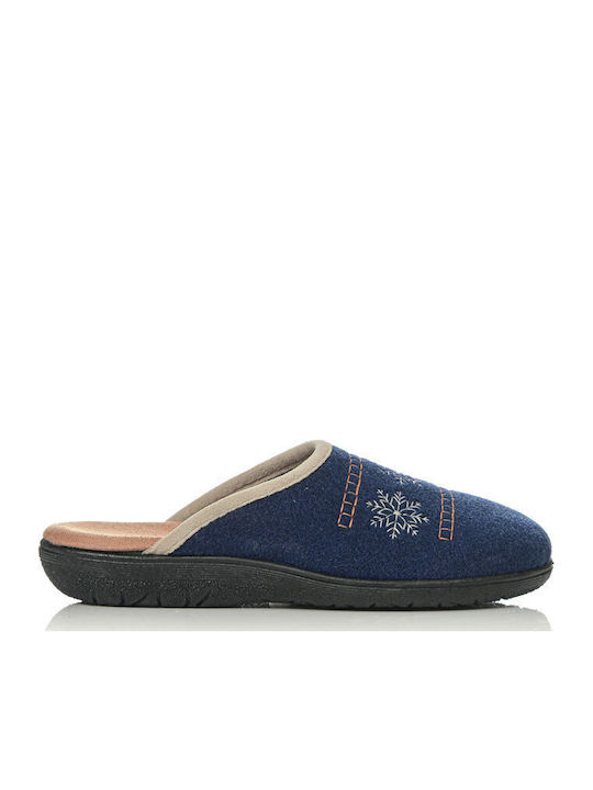 Anatomische Damen Hausschuhe Blau