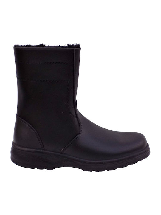 Lässige Herrenstiefel Wasserdicht Schwarze