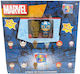 Set Două Radiere Puzzle Marvel Colecționabile