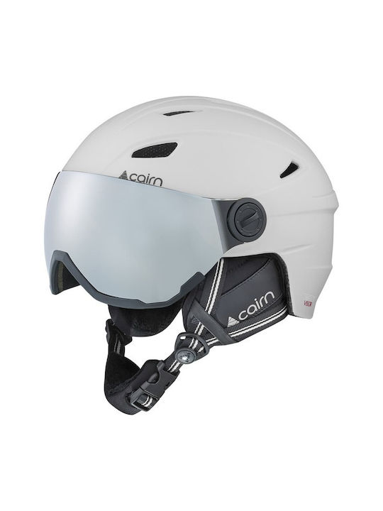 Cairn Impulse Visor Mat Men's Helmet for Ski & Snowboard White