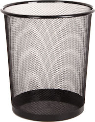 Metal Mesh Black Waste Bin 25lt