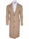 Herren Mantel Tabac Brown