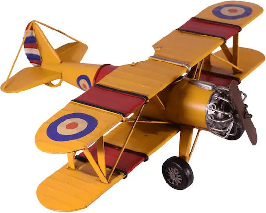 SP Souliotis Vintage Metallic Miniature Airplane 45cm