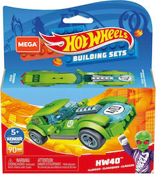 Hot Wheels Τουβλάκια για 5+ Ετών 90τμχ