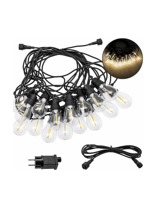 Rixme Outdoor Light String 15m