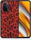 Animal Red Leopard Xiaomi Mi 11i Case