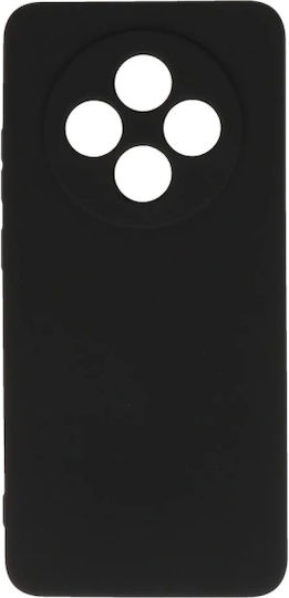 Senso Liquid Umschlag Rückseite Silikon Schwarz (Oppo Reno14F)