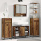 vidaXL Bathroom Cabinet L40xW30xH100cm Brown