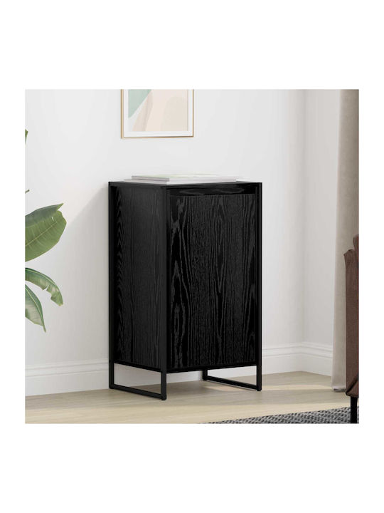 Office Storage Chipboard Cabinet Black Beech, B...